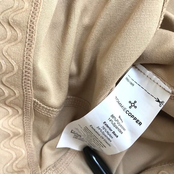 TOMMIE COPPER Tank Womens 2XL XXL Nude Beige Lower Back Support Tank Top NWOT - Picture 7 of 12